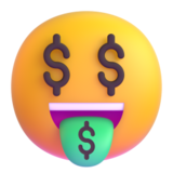 Money Mouth Face Emoji